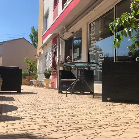Hotell Les Myrtes Montpellier